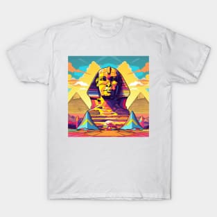 Sphinx Pop Art 4 T-Shirt